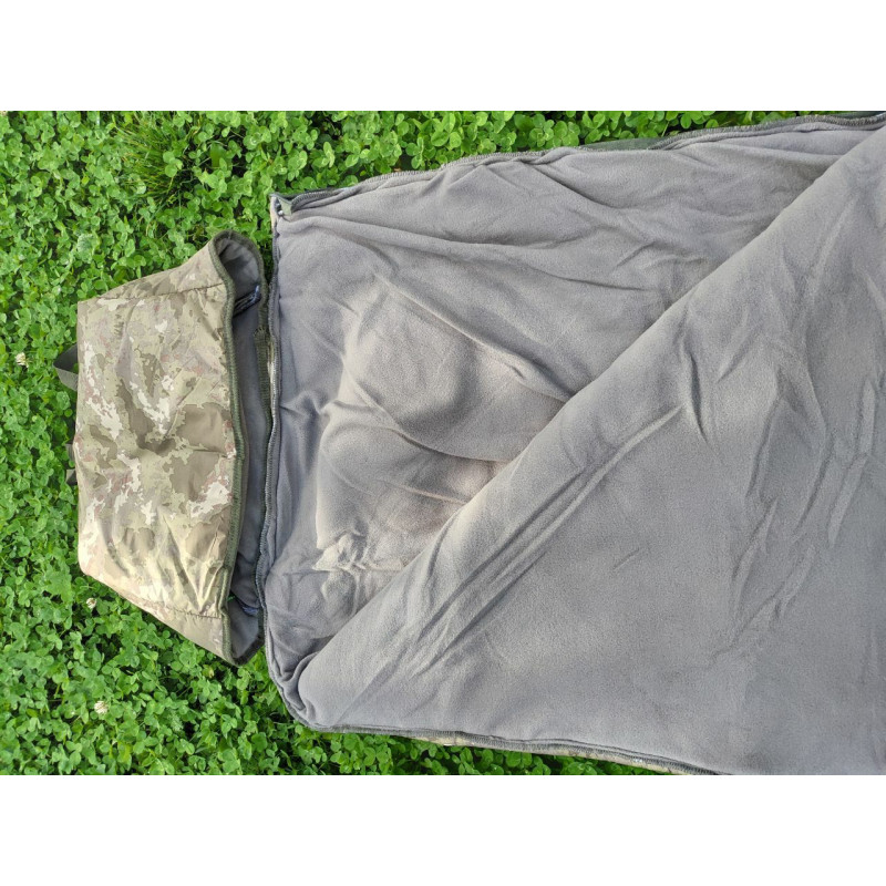 Спальний мішок-ковдра Accord з капюшоном до - 20° (камуфляж)