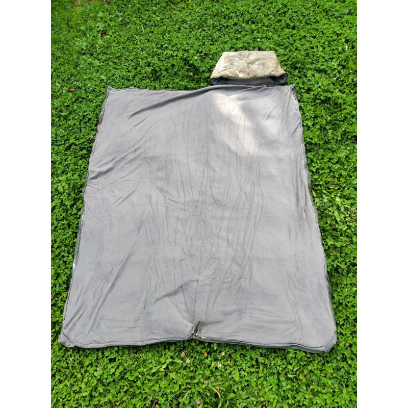 Спальний мішок-ковдра Accord з капюшоном до - 20° (камуфляж)