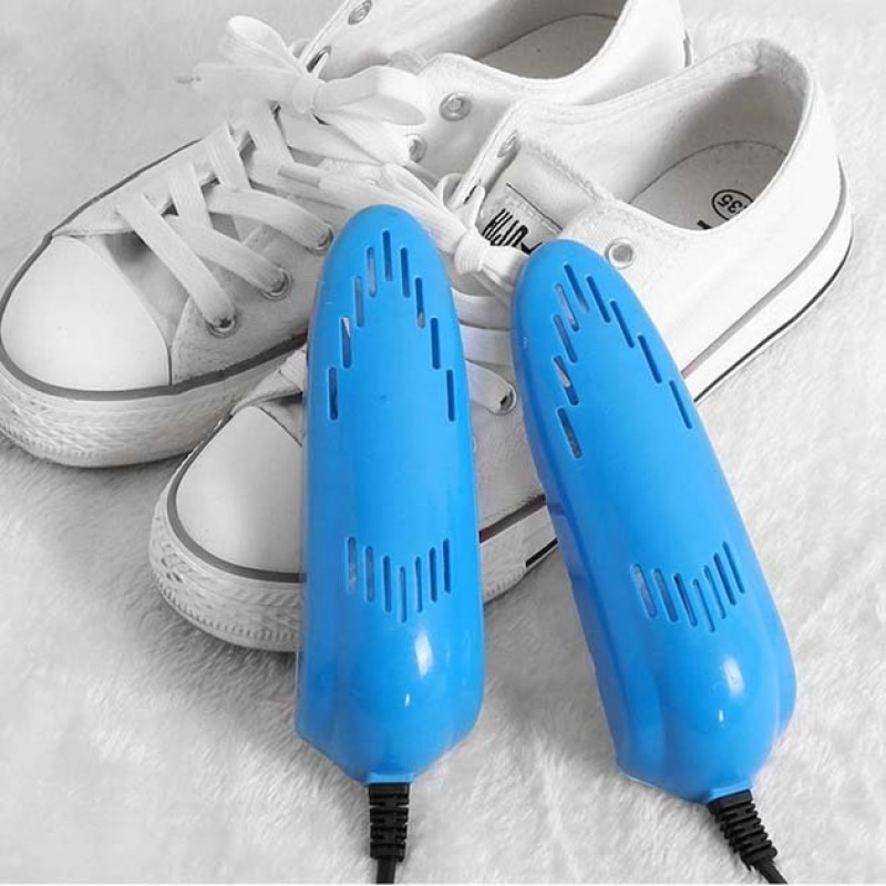 Електрична сушарка для взуття подвійна терморегулятор SHOES DRYER 1241 Blue Електрична сушарка для взуття подвійна терморегулятор SHOES DRYER 1241 Blue