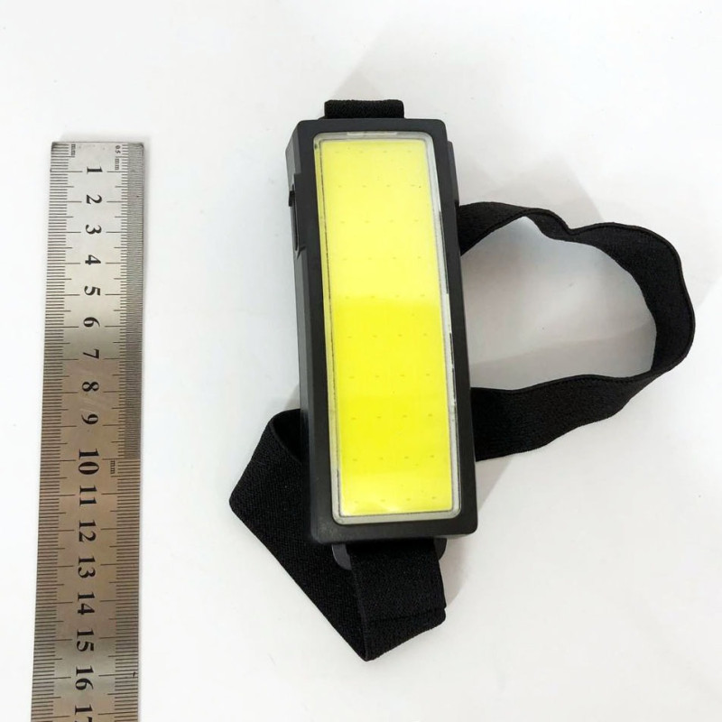 Налобний LED ліхтар розсіює для СТО з акумулятором та 3 режими роботи, зарядка від USB Bailong BL-F007-COB Black Налобний LED ліхтар розсіює для СТО з акумулятором та 3 режими роботи, зарядка від USB Bailong BL-F007-COB Black