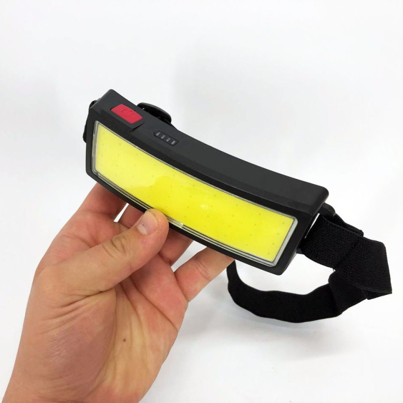 Налобний LED ліхтар розсіює для СТО з акумулятором та 3 режими роботи, зарядка від USB Bailong BL-F007-COB Black Налобний LED ліхтар розсіює для СТО з акумулятором та 3 режими роботи, зарядка від USB Bailong BL-F007-COB Black