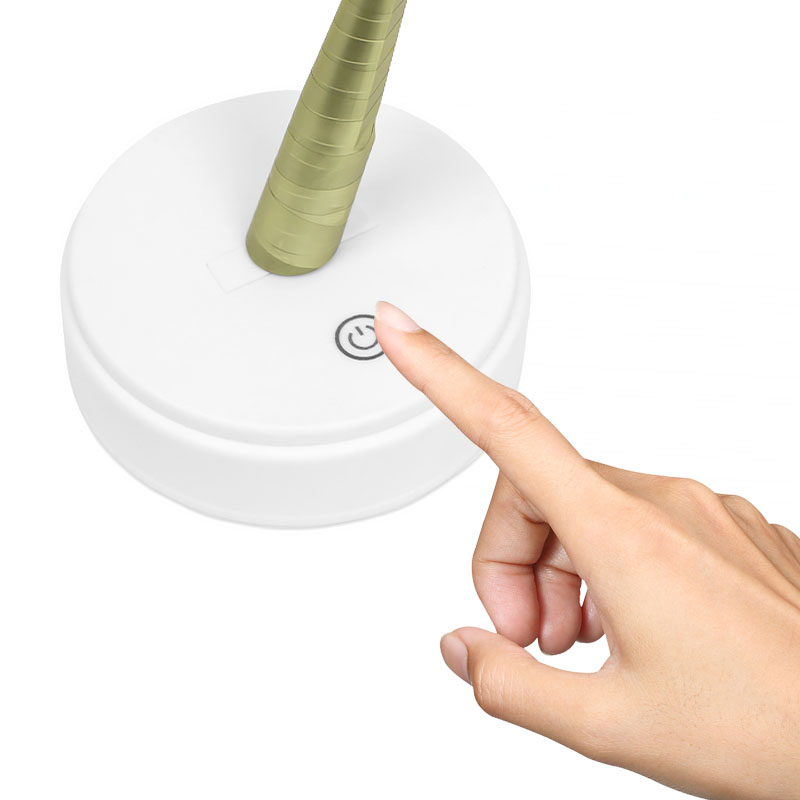 Настольный светодиодный светильник Дерево серебряное-капли LED лампа ночник дерево-бонсай 50 см USB + батарейки AA 3шт SFK-26 Silver