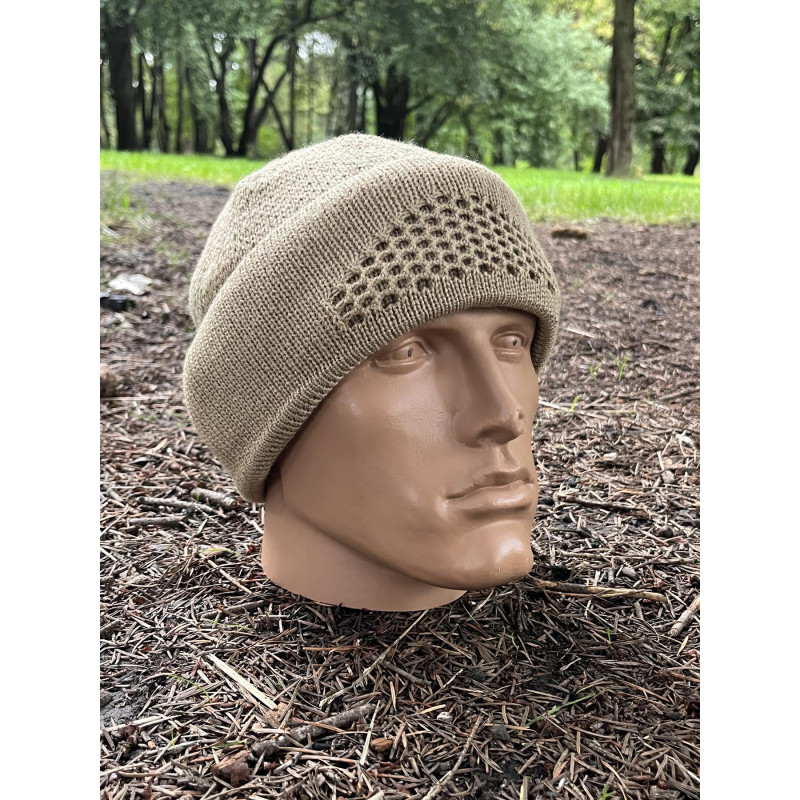 Балаклава-шапка тактична в'язана Койот hat balaclava (8912) Балаклава-шапка тактична в'язана Койот hat balaclava (8912)