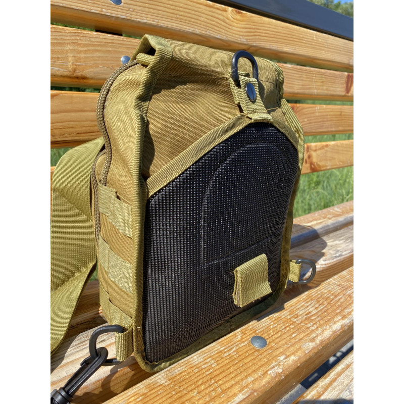 Тактичний рюкзак Tactic Backpack сумка на плече 10л 28х10х20 см (Koyot) Тактичний рюкзак Tactic Backpack сумка на плече 10л 28х10х20 см (Koyot)