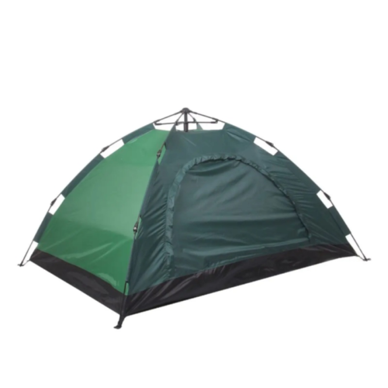 Автоматичний туристичний намет 2-х місний для кемпінгу с козирком Autocamp 200х150х135см AC-1902 Green Автоматичний туристичний намет 2-х місний для кемпінгу с козирком Autocamp 200х150х135см AC-1902 Green
