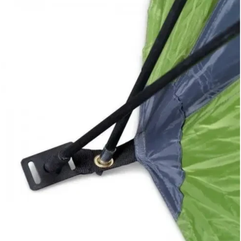 Автоматичний туристичний намет 2-х місний для кемпінгу с козирком Autocamp 200х150х135см AC-1902 Green Автоматичний туристичний намет 2-х місний для кемпінгу с козирком Autocamp 200х150х135см AC-1902 Green