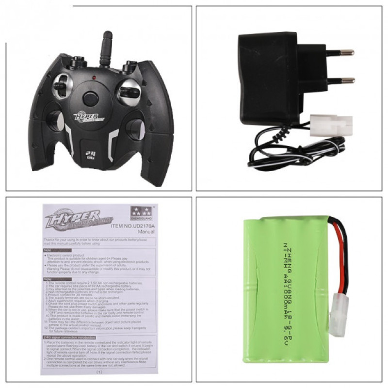 Машинка вертюк трансформер всюдихід трюковий 4x4 на радіокеруванні Leopard King 34см Червоний Машинка вертюк трансформер всюдихід трюковий 4x4 на радіокеруванні Leopard King 34см Червоний