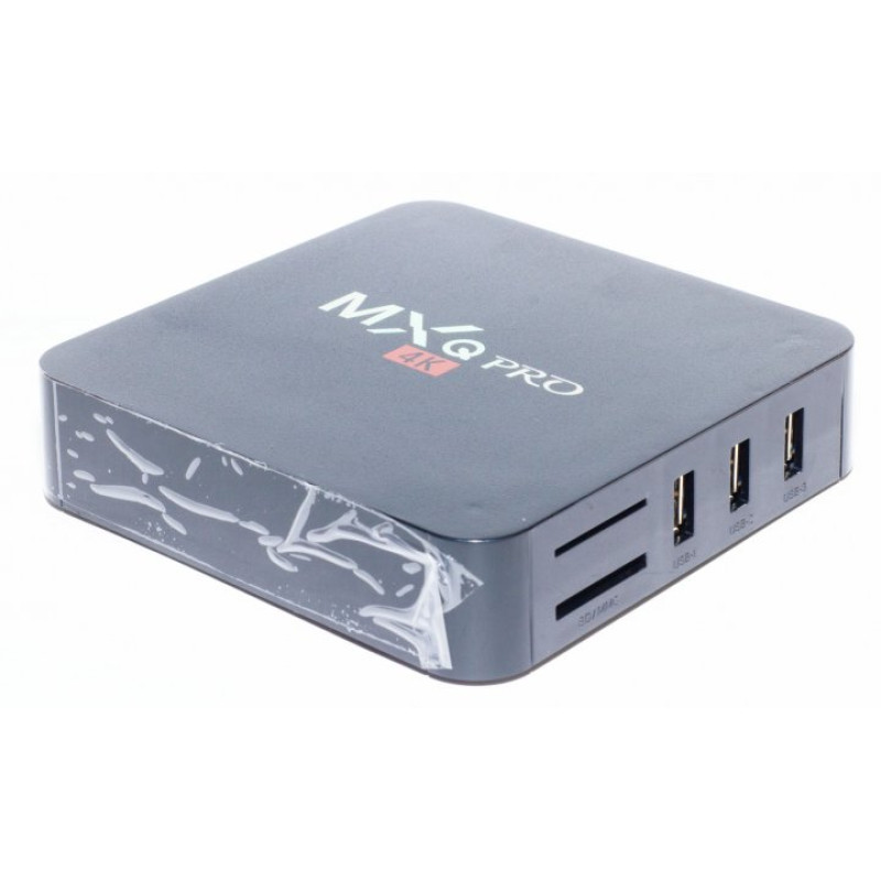 Мультимедійна ТВ приставка Amlogic 4K MXQ Pro S905 OTT TV Box 4 ядра Android 13 Чорний Медіаплеєр Мультимедійна ТВ приставка Amlogic 4K MXQ Pro S905 OTT TV Box 4 ядра Android 13 Чорний Медіаплеєр