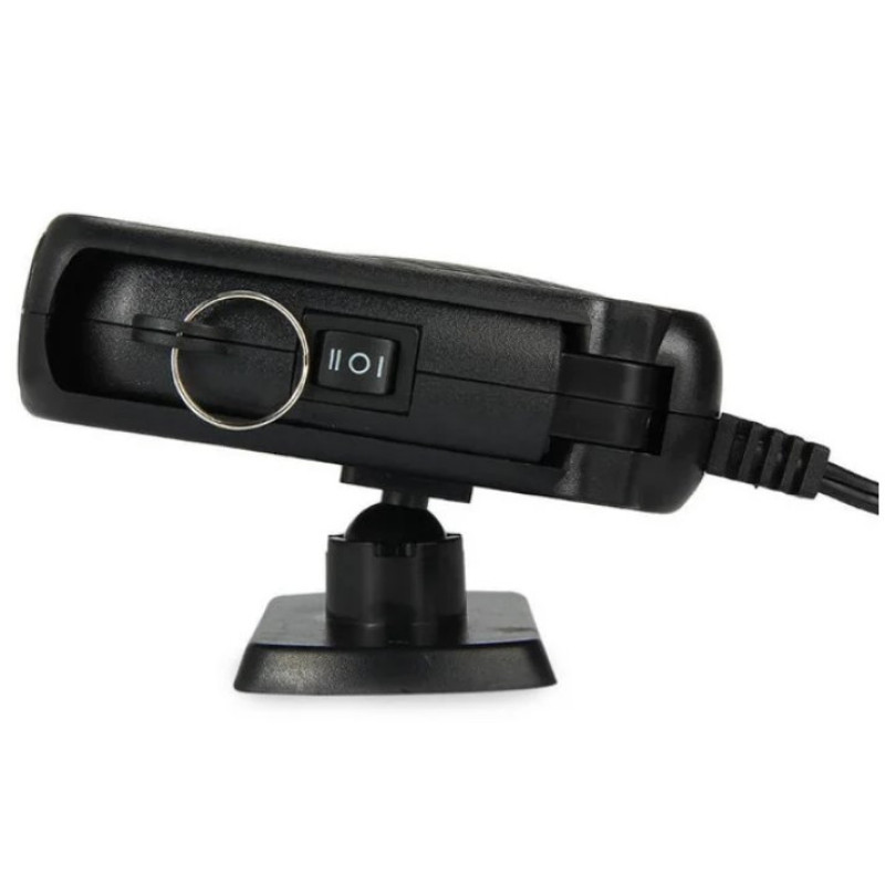 Автомобільний обігрівач з живленням від прикурювача та запобіжником 15А 200Вт 12В Auto Heater Fan 703 Black