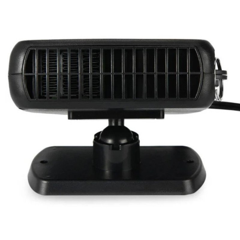 Автомобільний обігрівач з живленням від прикурювача та запобіжником 15А 200Вт 12В Auto Heater Fan 703 Black
