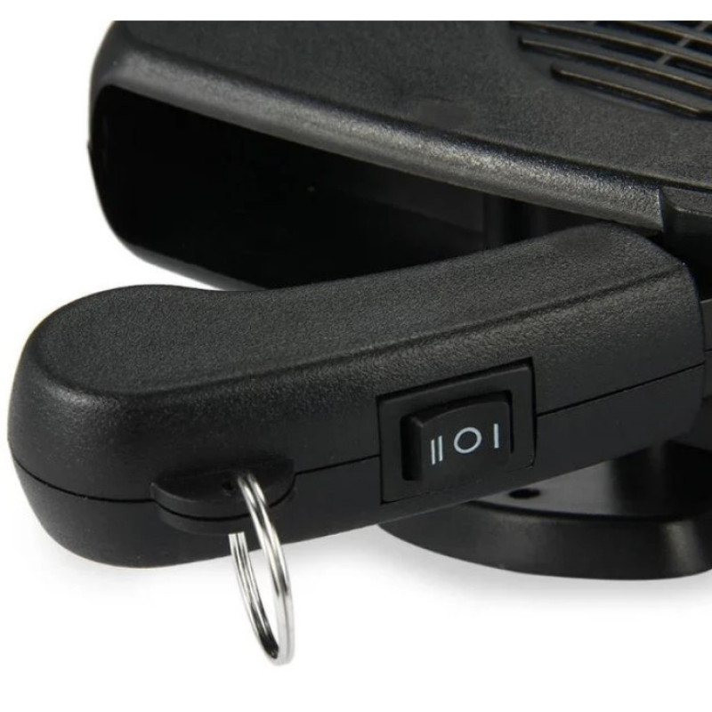 Автомобільний обігрівач з живленням від прикурювача та запобіжником 15А 200Вт 12В Auto Heater Fan 703 Black