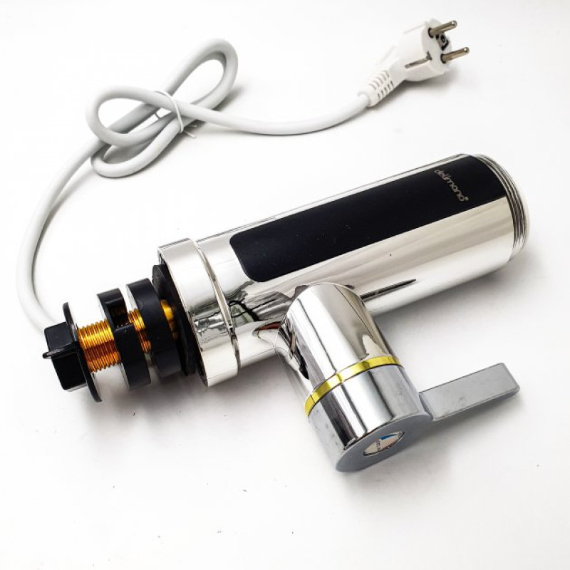 Гнучкий електричний проточний водонагрівач / Цифровий міні-бойлер кран з LCD екраном (RX-011-1) Гнучкий електричний проточний водонагрівач / Цифровий міні-бойлер кран з LCD екраном (RX-011-1)