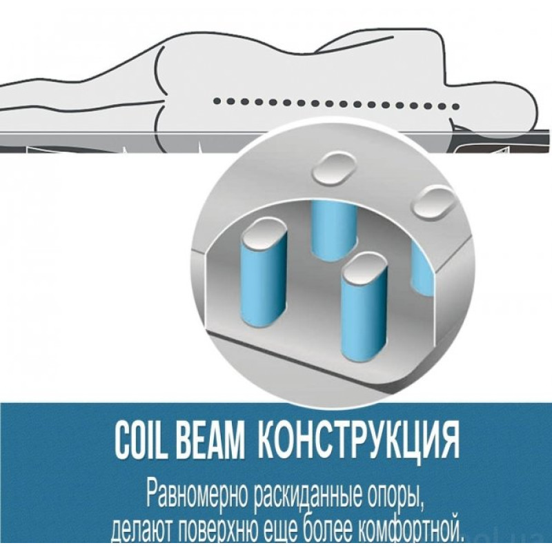 Матрац надувний одномісний з флоку 99*188*22 см Bestway Pavillo 67001 Синій