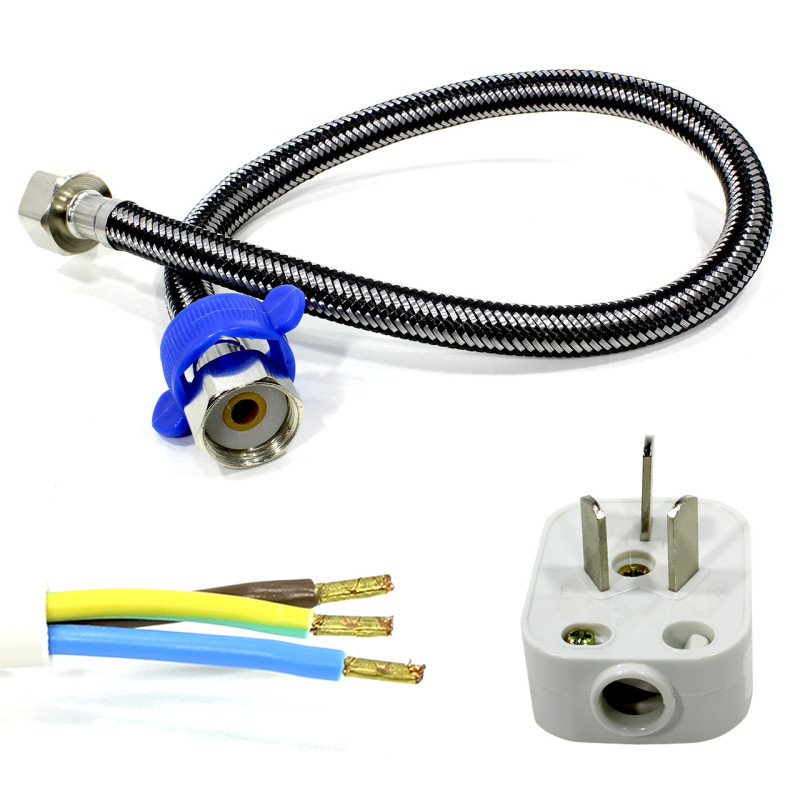 Кран-водонагрівач з дисплеєм для швидкого нагрівання води Oping OP-L11 3 кВт Сріблястий