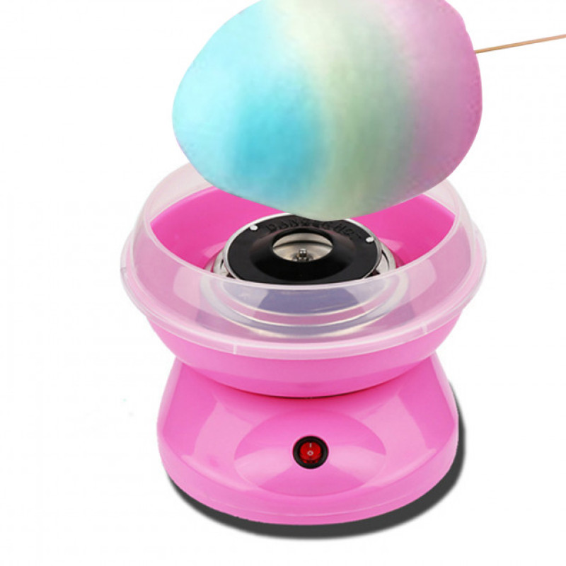 Домашній апарат для виготовлення цукрової вати 500Вт Carnival Cotton Candy Maker Рожевий (CH782)