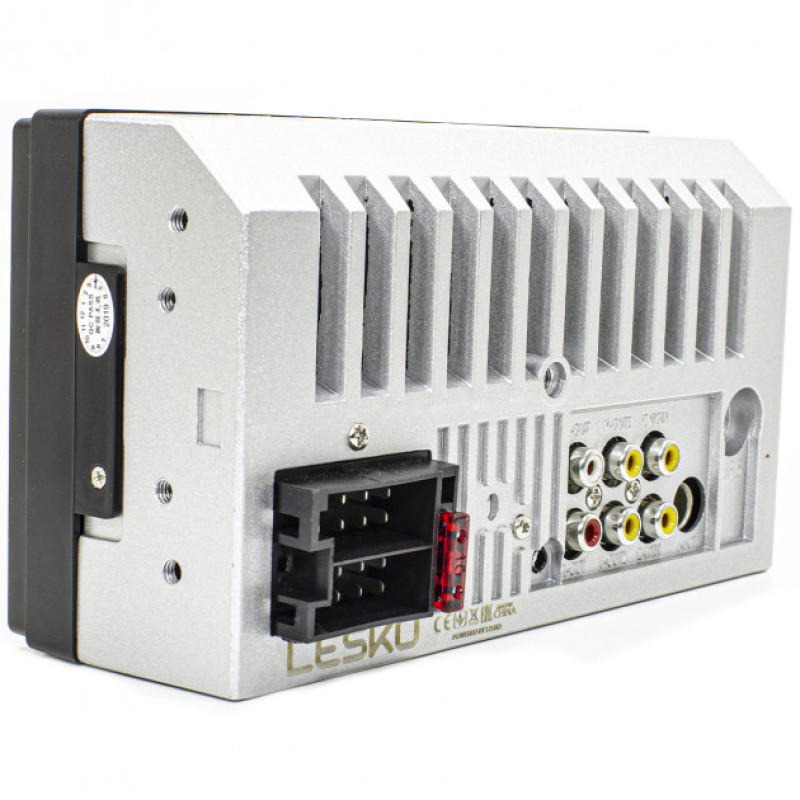 Автомагнітола 2DIN з сенсорним дисплеєм 7" з пультом керування та підтримкою камери заднього виду Bluetooth USB microSD 7018B Чорний Автомагнітола 2DIN з сенсорним дисплеєм 7" з пультом керування та підтримкою камери заднього виду Bluetooth USB microSD 7018B Чорний