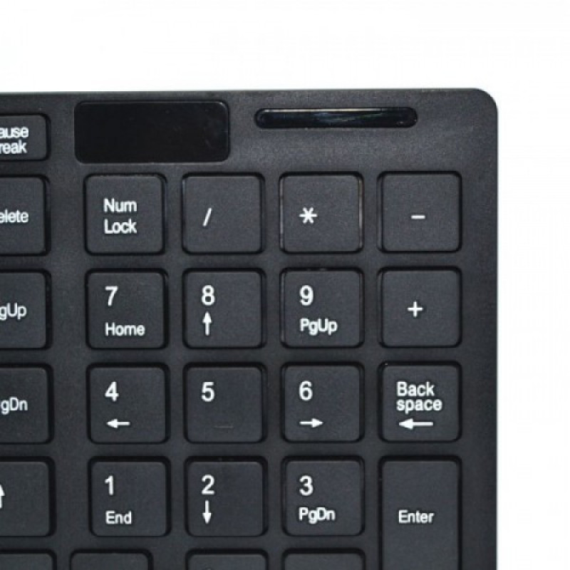 Компактний набір бездротова клавіатура і миша UKC K-06 Slim Black