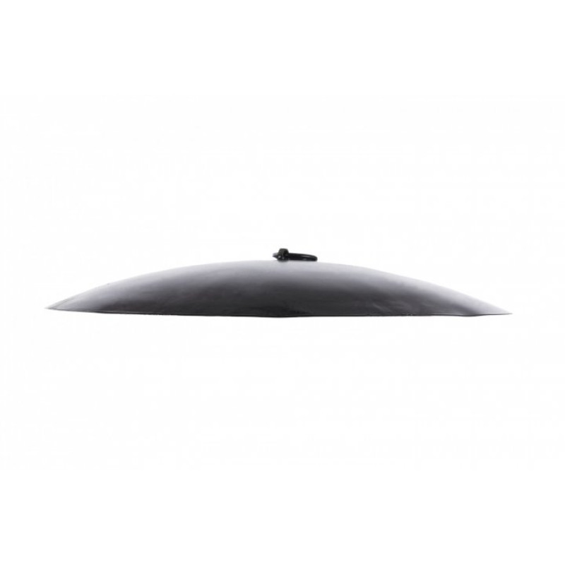 Кришка до сковороди садж з диска борони сталь 30 см Чорний Кришка до сковороди садж з диска борони сталь 30 см Чорний