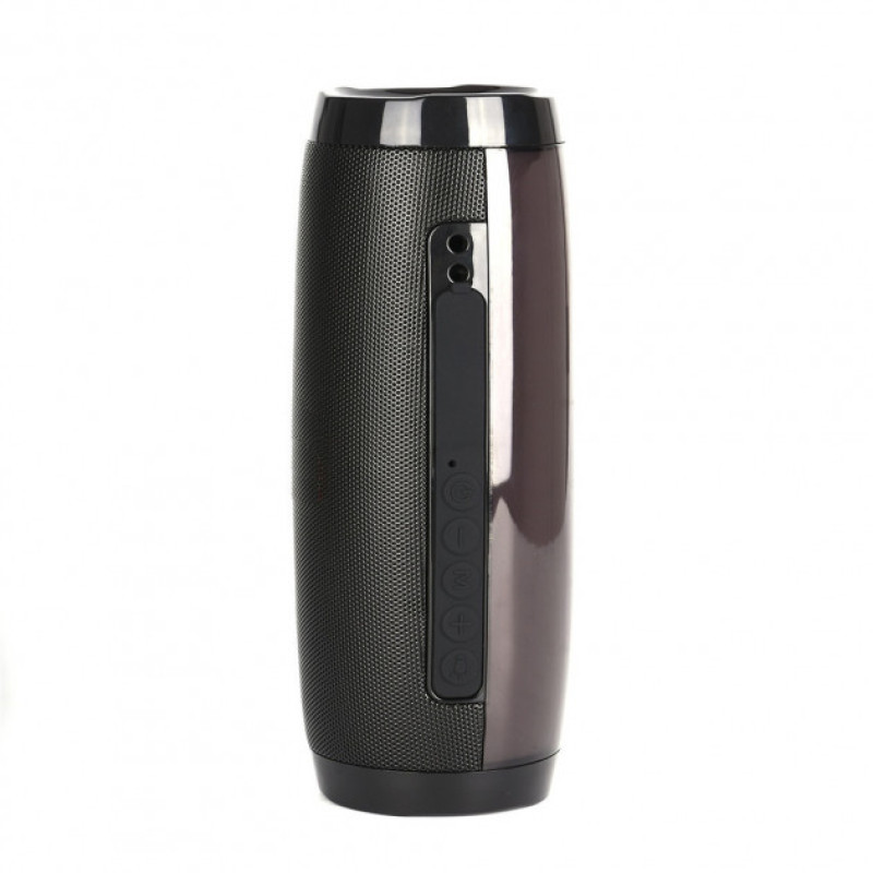 Портативна Bluetooth-колонка з різнокольоровим підсвічуванням Hangout Speaker (TG-157) Black