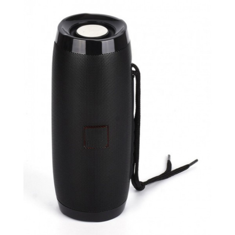 Портативна Bluetooth-колонка з різнокольоровим підсвічуванням Hangout Speaker (TG-157) Black