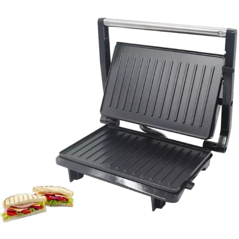 Гриль прижимний електричний Domotec MS-7708, контактний