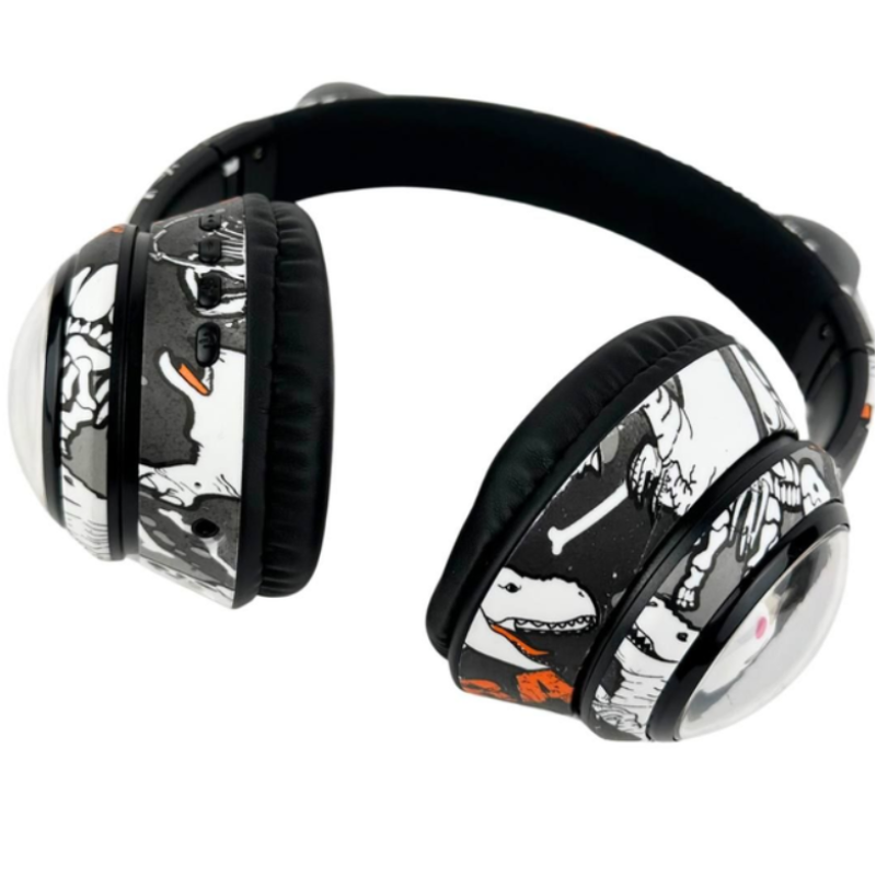 Беспроводные наушники с ушками и LED-подсветкой Loco Ears LE-1092 Orange