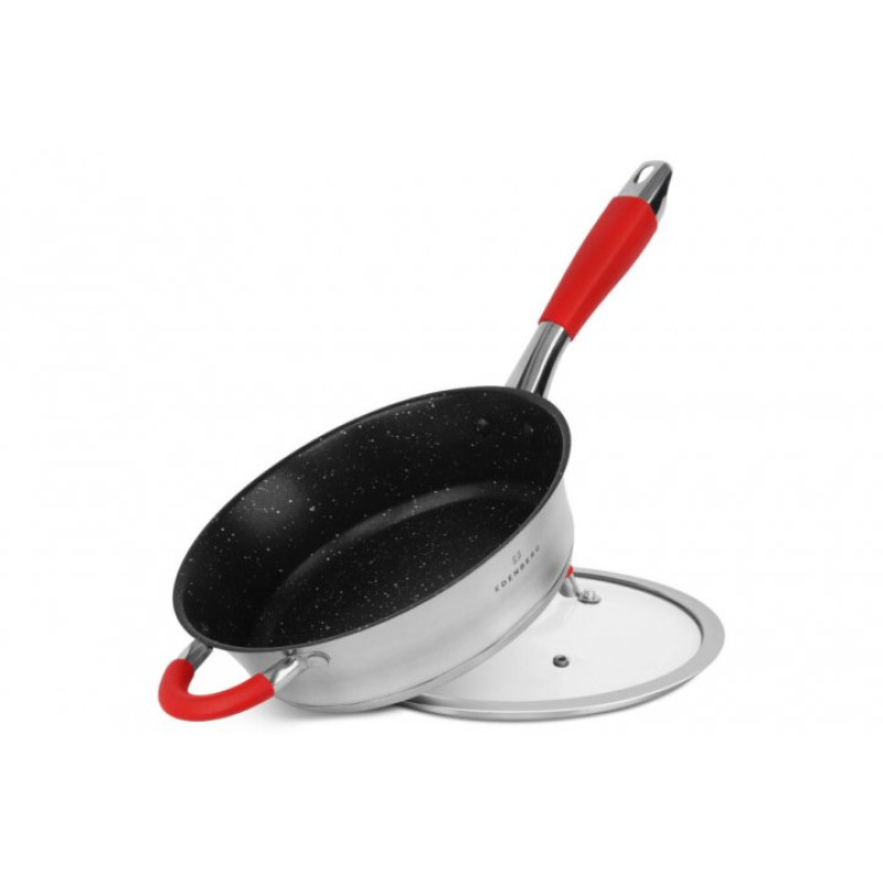 Набір каструль з нержавіючої сталі Edenberg EB-2408 на 8 предметів Набір кухонного посуду з товстим дном