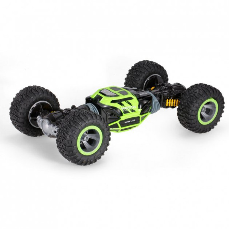 Машинка вертюк трансформер всюдихід трюковий 4x4 на радіокеруванні Leopard King 34см Зелений Машинка вертюк трансформер всюдихід трюковий 4x4 на радіокеруванні Leopard King 34см Зелений