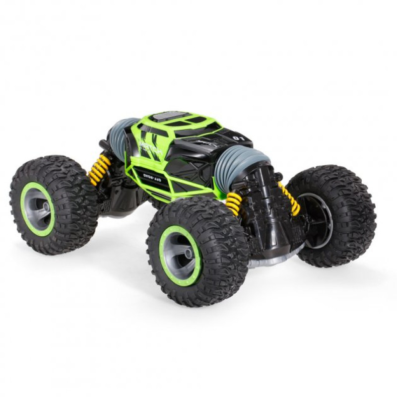 Машинка вертюк трансформер всюдихід трюковий 4x4 на радіокеруванні Leopard King 34см Зелений Машинка вертюк трансформер всюдихід трюковий 4x4 на радіокеруванні Leopard King 34см Зелений