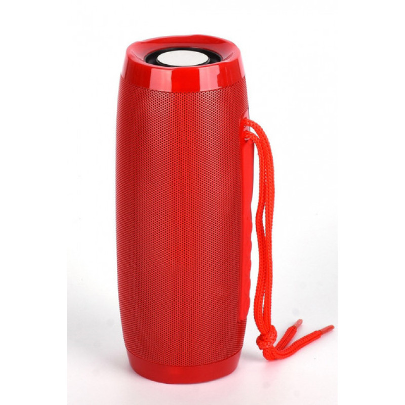 Портативна Bluetooth-колонка з різнокольоровим підсвічуванням Hangout Speaker (TG-157) RED