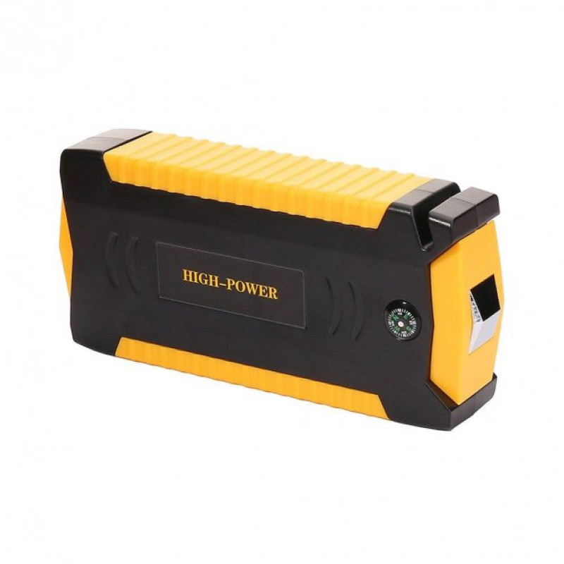 Пускозарядний пристрій Jump Starter TM19D 88000 мАч Power Bank автономна пускова зарядка з екраном Жовтий