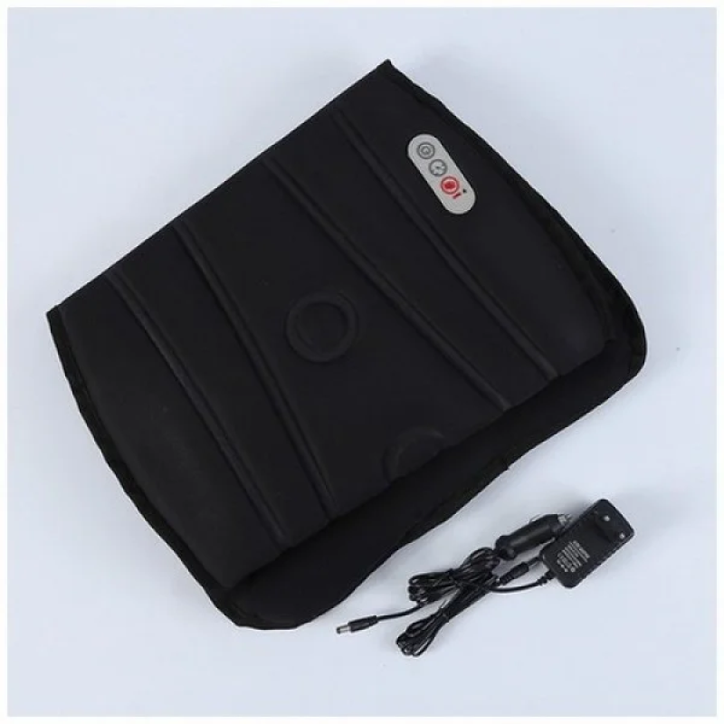 Масажна накидка на крісло з підігрівом для верхньої частини спини талії та стегон Massage Armchair JB-100D  Black