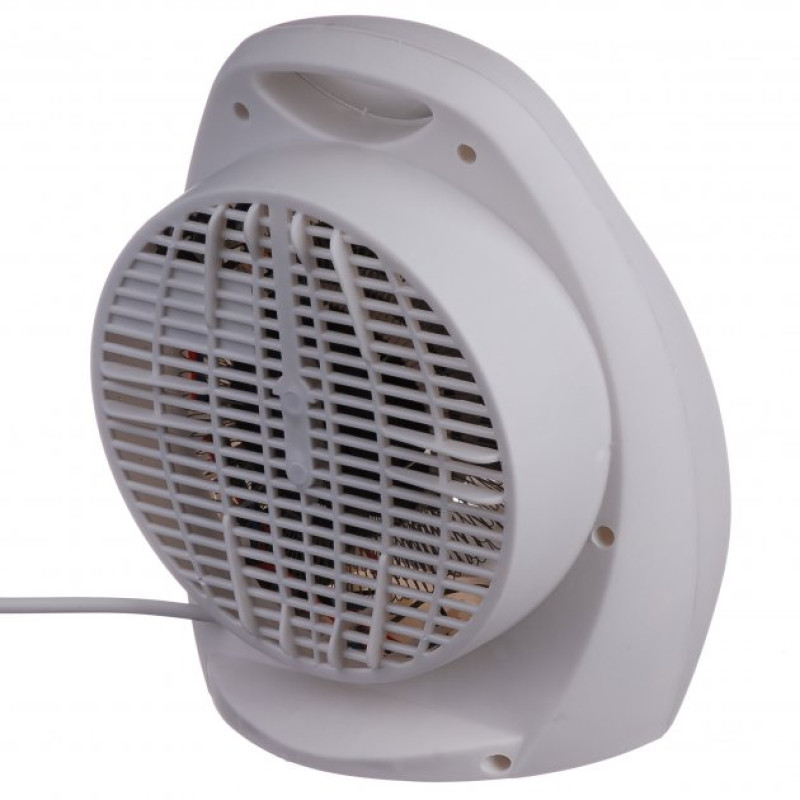 Тепловентилятор 2000 Вт обігрівач з терморегулятором білий Domotec (MS 5901) дуйка