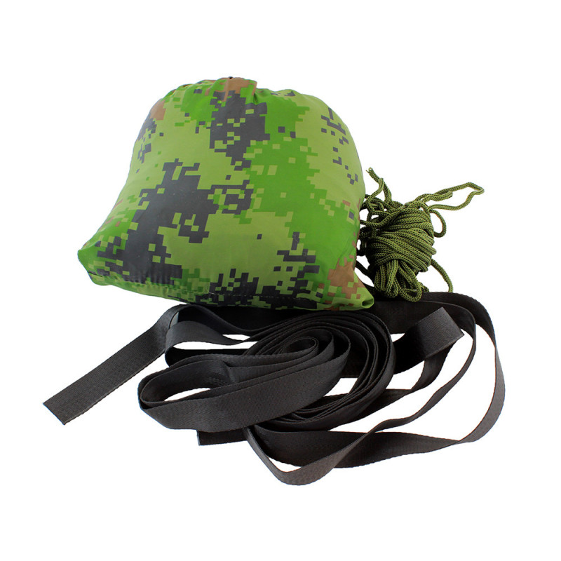 Туристичний гамак з москітною сіткою Hammock Net 17312 (Камуфляж)