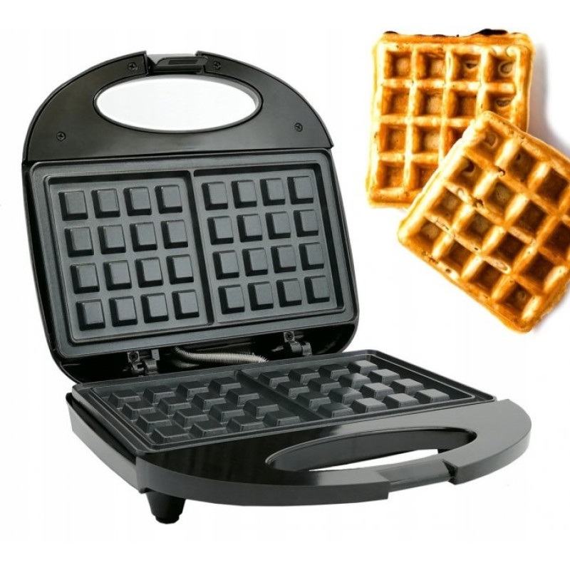 Вафельниця Domotec електрична 1000Вт з антипригарним покриттям (MS-7705)
