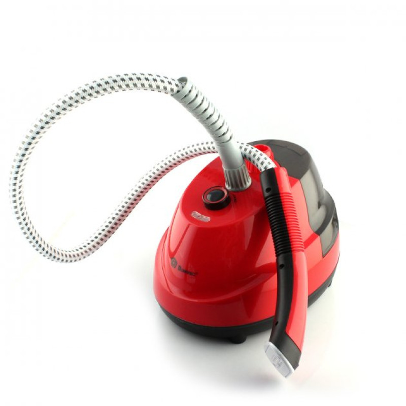 Вертикальний відпарювач для одягу ручний зі стійкою Domotec MS-5353 2000Вт 1.6л Червоний