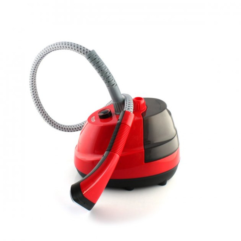 Вертикальний відпарювач для одягу ручний зі стійкою Domotec MS-5353 2000Вт 1.6л Червоний