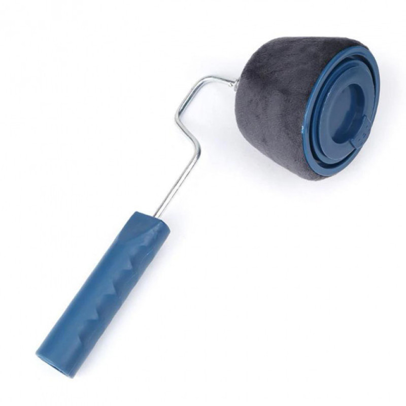 Багатофункціональний малярський валик для фарбування приміщень з резервуаром для фарби і телескопічним тримачем Paint Roller TM-110 Синій