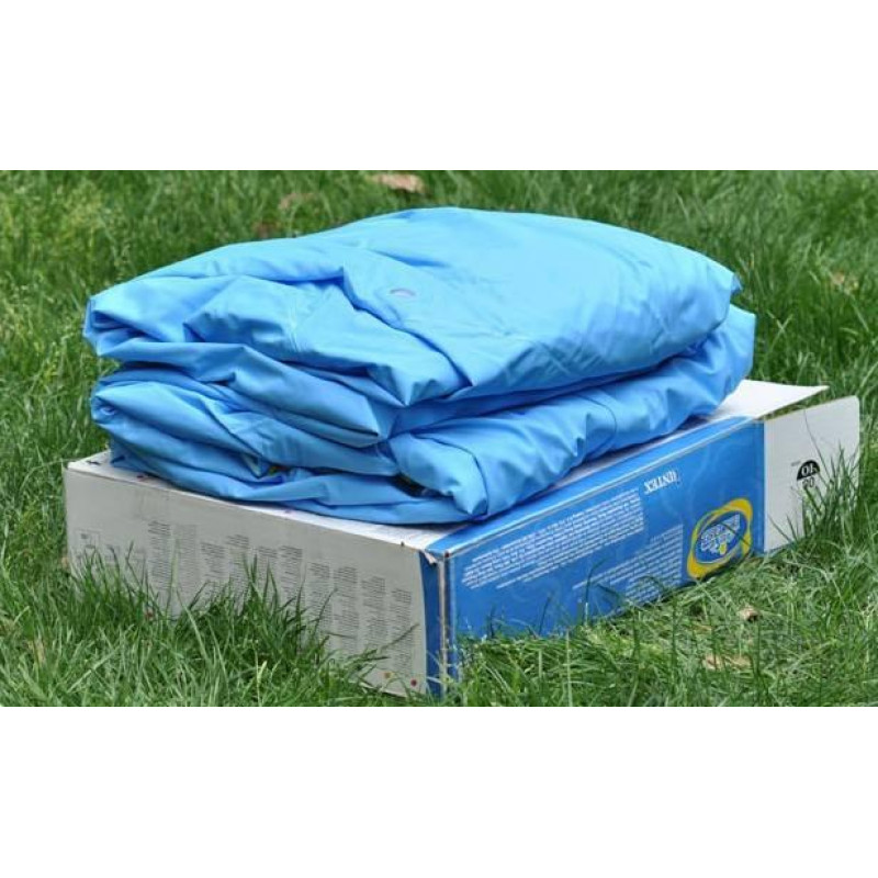 Надувной бассейн детский от 3 лет Intex 56490 Райская лагуна 262х160х46см 640л 3 камеры Разноцветный