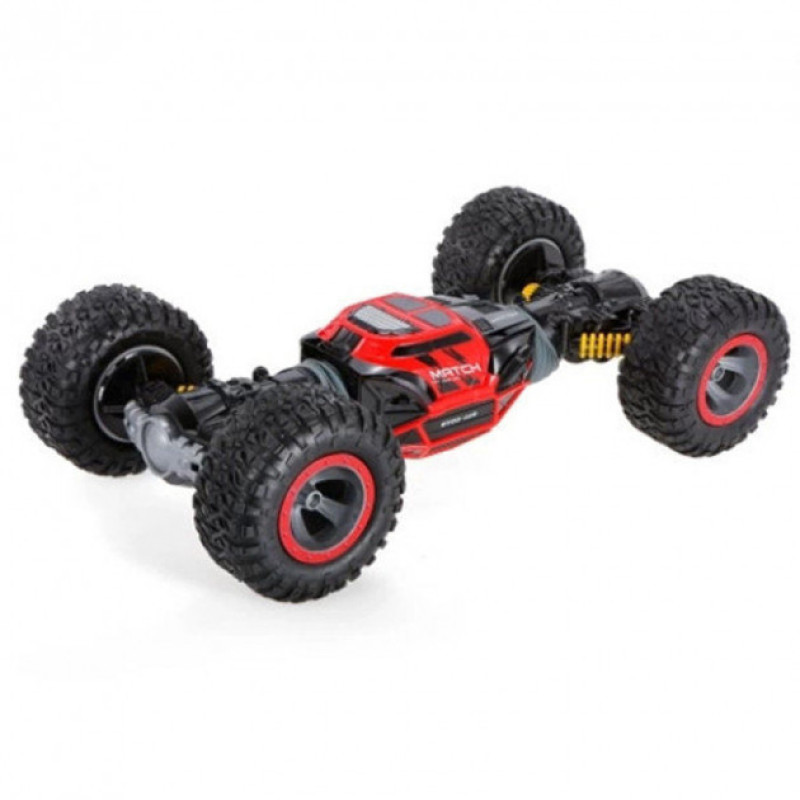 Машинка вертюк трансформер всюдихід трюковий 4x4 на радіокеруванні Leopard King 34см Червоний Машинка вертюк трансформер всюдихід трюковий 4x4 на радіокеруванні Leopard King 34см Червоний