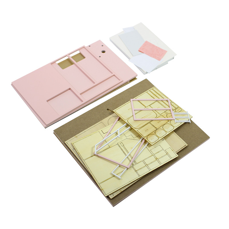 3D Румбокс ляльковий будинок DIY Cute Room L-027 Pink House дитячий конструктор