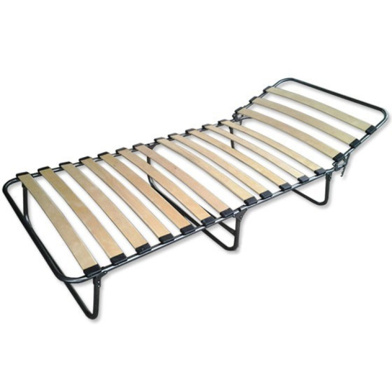 Розкладачка-ліжко з матрацом на ламелях, з регулюванням, підголовник ТМ Vista «Нова» V-5656