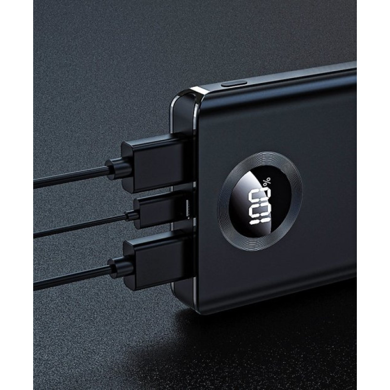 Портативний зарядний пристрій 20000 mAh повербанк 2 USB Torima TRM-1020 powerbank