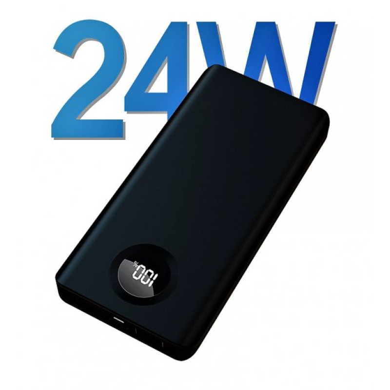 Портативний зарядний пристрій 20000 mAh повербанк 2 USB Torima TRM-1020 powerbank