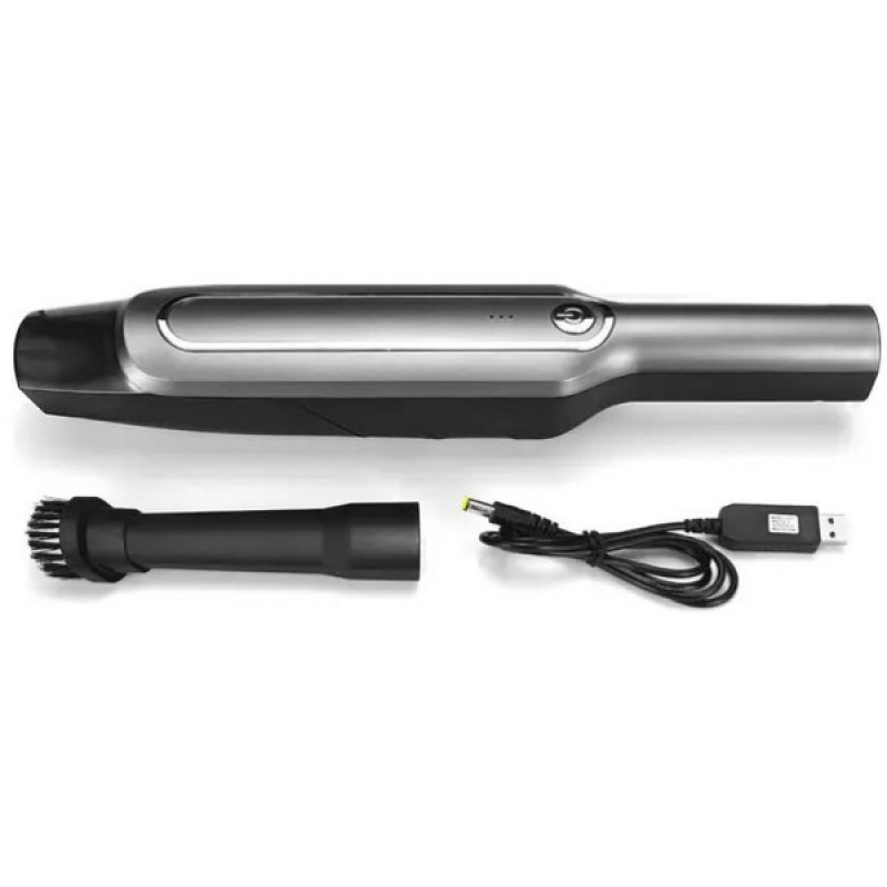 Пилосос автомобільний Car vacum cleaner з акумулятором чорний ws53218-1