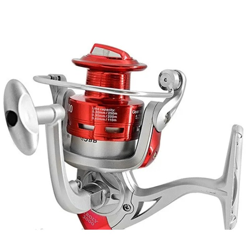 Котушка рибальська з металевою шпулею Sams Fish 6000 5BB SF23972