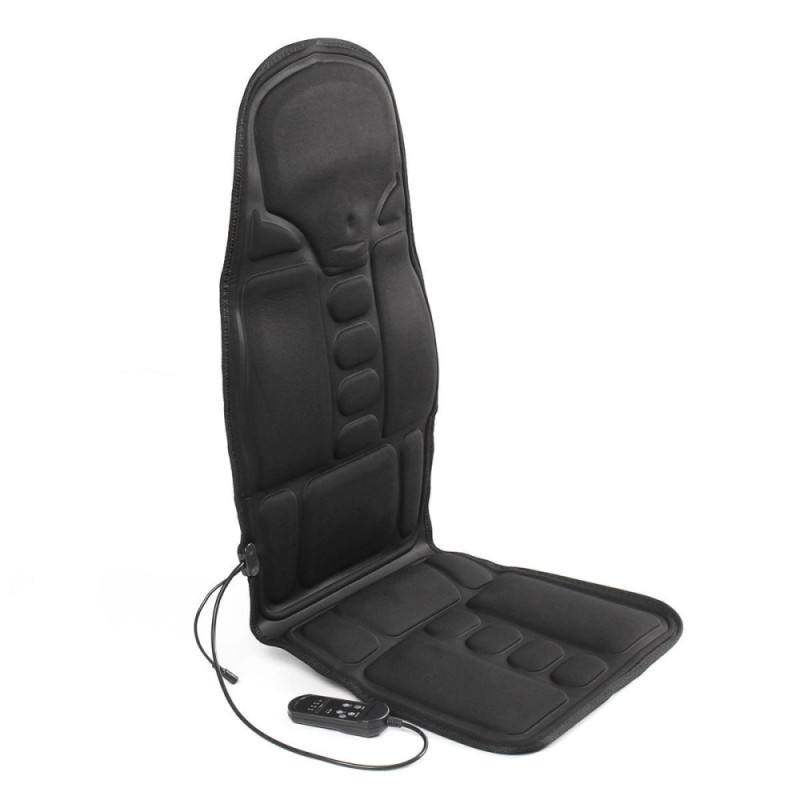 Масажна накидка на крісло з підігрівом Massage Armchair JB-100B Black