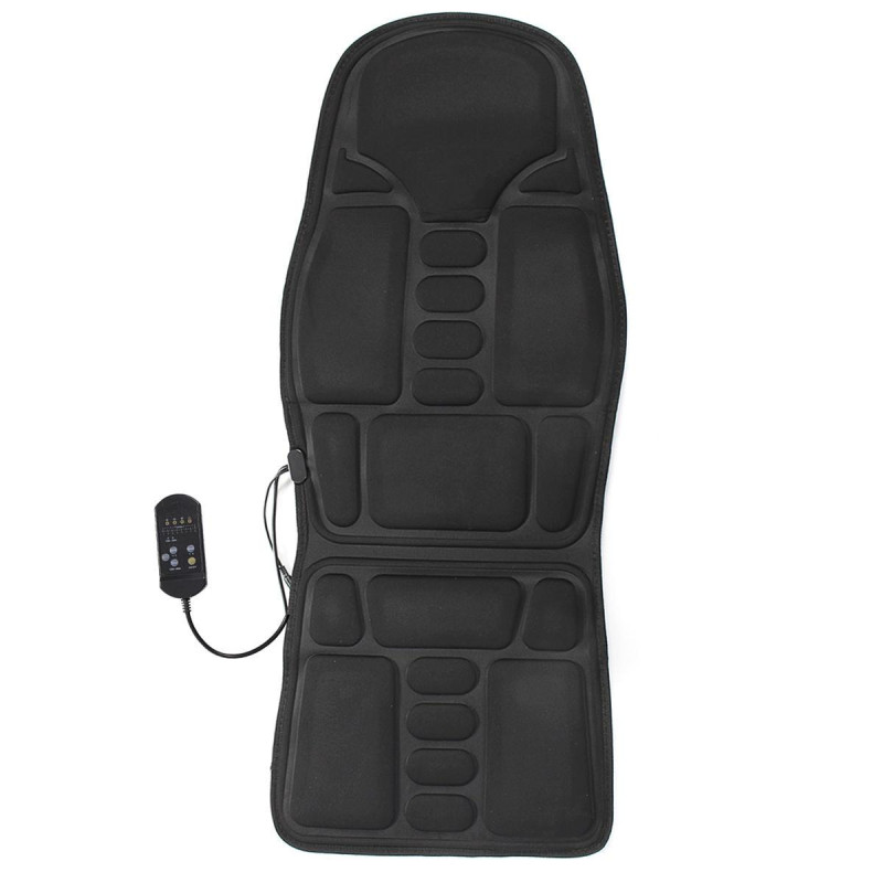 Масажна накидка на крісло з підігрівом Massage Armchair JB-100B Black