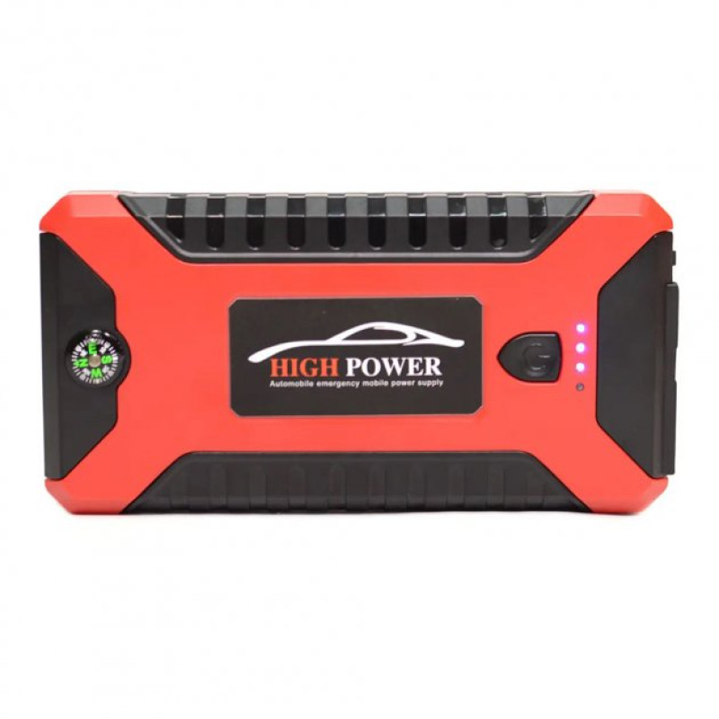 Пускозарядний пристрій Jump Starter JX27 99800 мАч з компресором Power bank Червоний