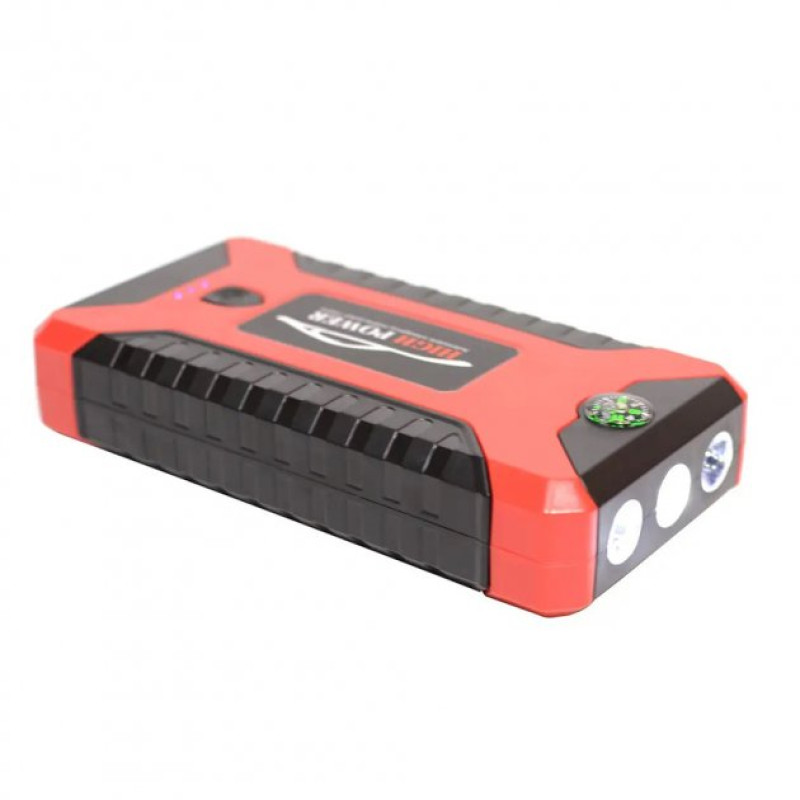 Пускозарядний пристрій Jump Starter JX27 99800 мАч з компресором Power bank Червоний